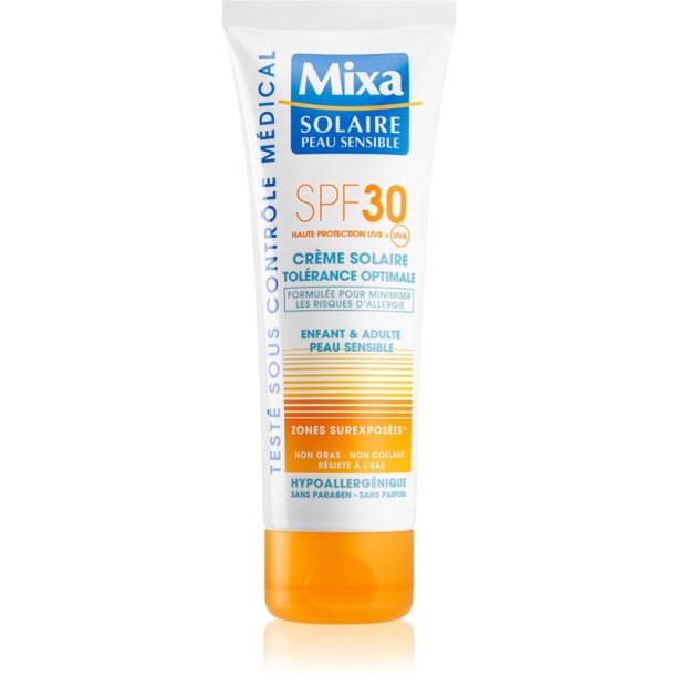 MIXA Sun крем за загар за чувствителна кожа SPF 30 75 мл.