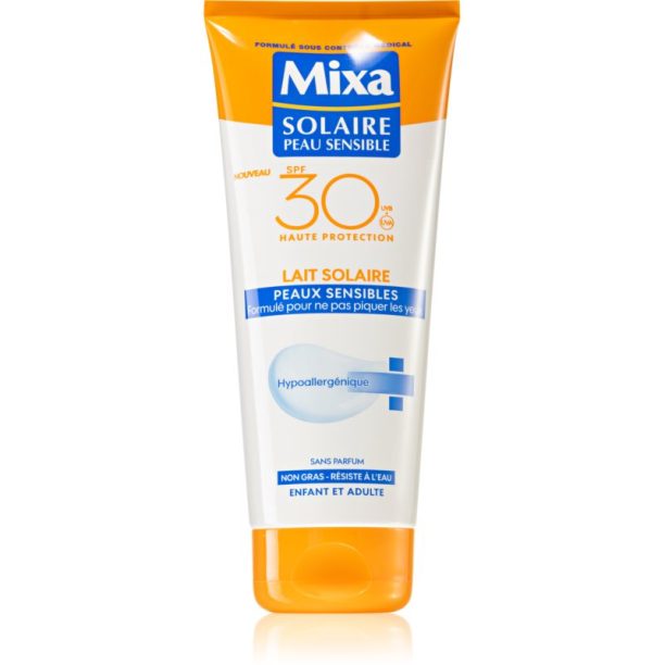 MIXA Sun крем за тен за чувствителна кожа SPF 30 200 мл.