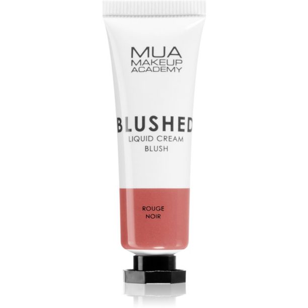 MUA Makeup Academy Blushed Liquid Blusher течен руж цвят Rouge Noir 10 мл. на ниска цена