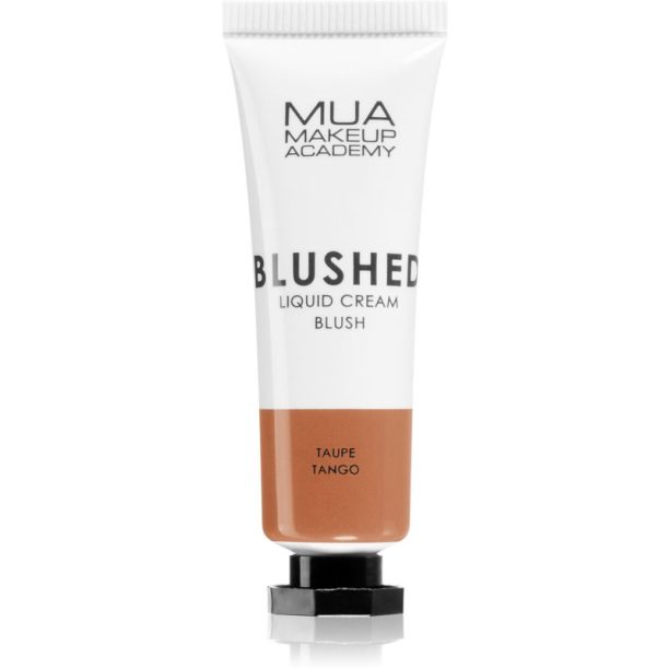 MUA Makeup Academy Blushed Liquid Blusher течен руж цвят Taupe Tango 10 мл. на ниска цена