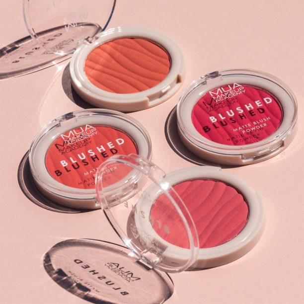 MUA Makeup Academy Blushed Powder Blusher руж - пудра цвят Rose Tea 5 гр. купи на топ цена