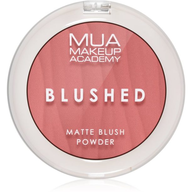 MUA Makeup Academy Blushed Powder Blusher руж - пудра цвят Rouge Punch 5 гр. на ниска цена