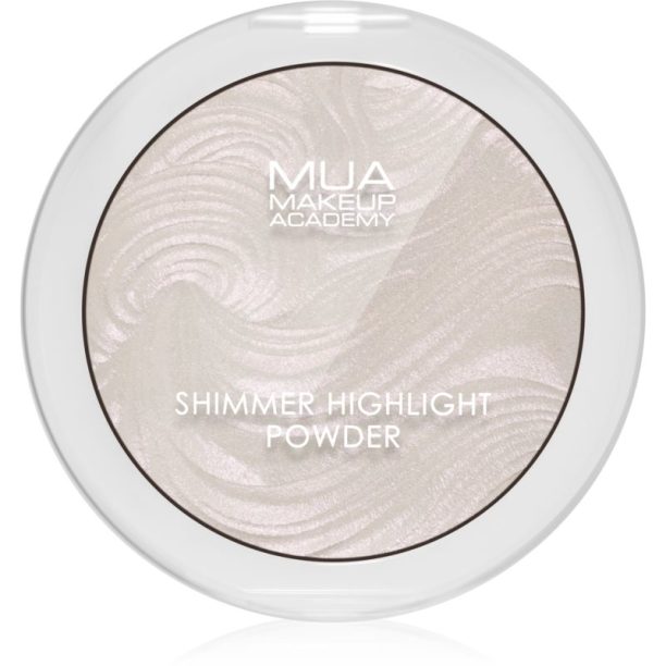 MUA Makeup Academy Shimmer компактна озаряваща пудра цвят Peach Diamond 8 гр. на ниска цена