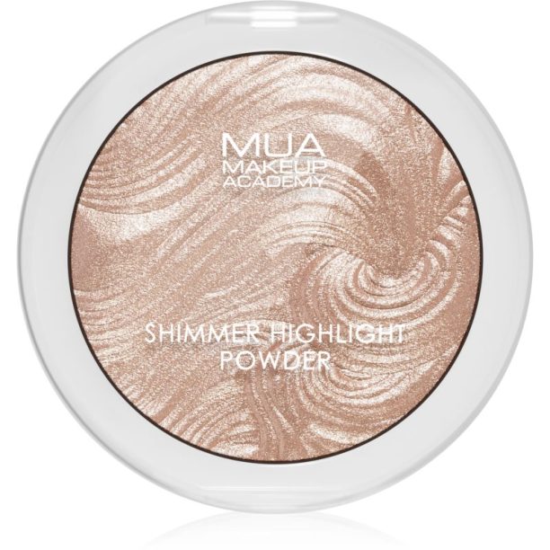 MUA Makeup Academy Shimmer компактна озаряваща пудра цвят Radiant Cashmere 8 гр. на ниска цена