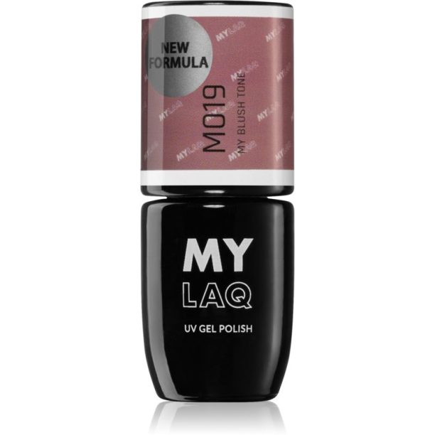 MYLAQ UV Gel Polish гел лак за нокти цвят My Blush Tone 5 мл. на ниска цена