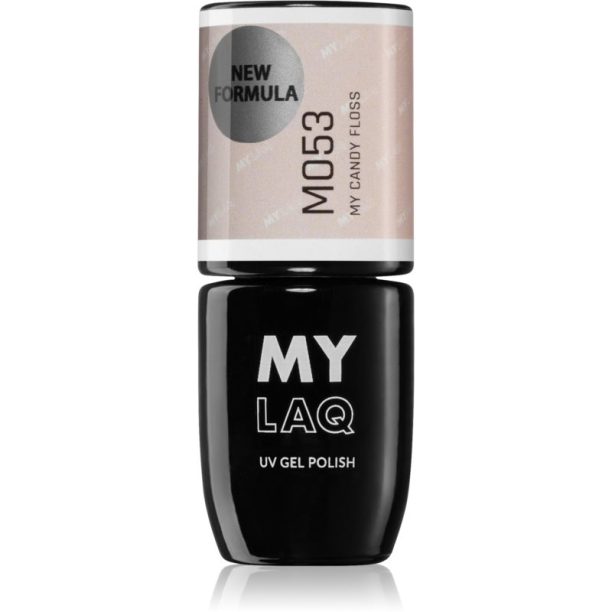 MYLAQ UV Gel Polish гел лак за нокти цвят My Candy Floss 5 мл. на ниска цена