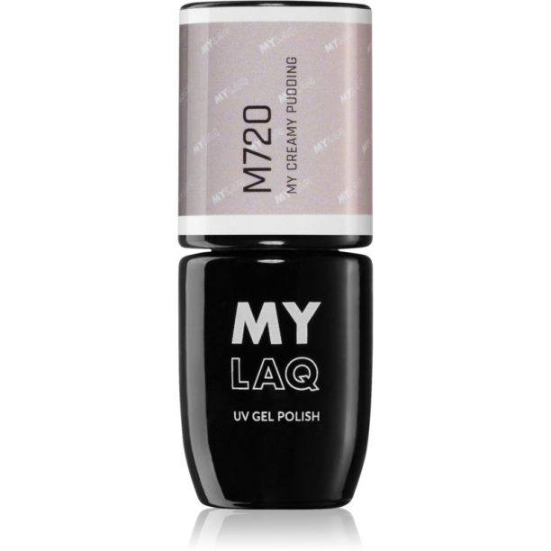 MYLAQ UV Gel Polish гел лак за нокти цвят My Creamy Pudding 5 мл. на ниска цена