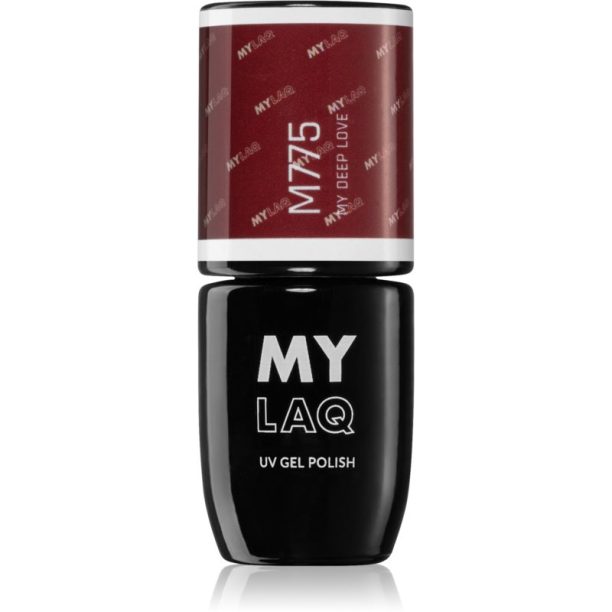 MYLAQ UV Gel Polish гел лак за нокти цвят My Deep Love 5 мл. на ниска цена