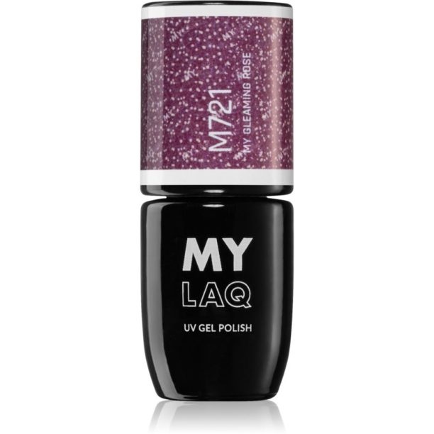 MYLAQ UV Gel Polish гел лак за нокти цвят My Gleaming Rose 5 мл. на ниска цена