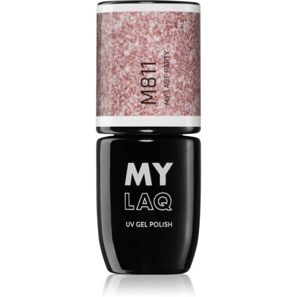 MYLAQ UV Gel Polish гел лак за нокти цвят My Last Party 5 мл. на ниска цена