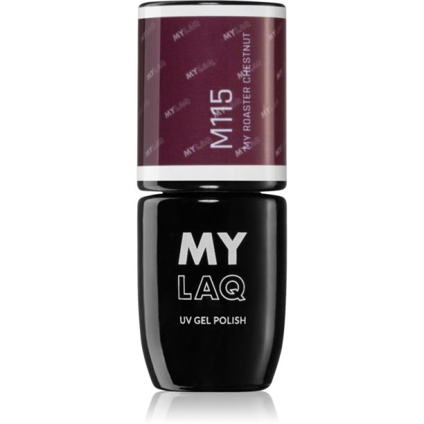 MYLAQ UV Gel Polish гел лак за нокти цвят My Roaster Chestnut 5 мл. на ниска цена