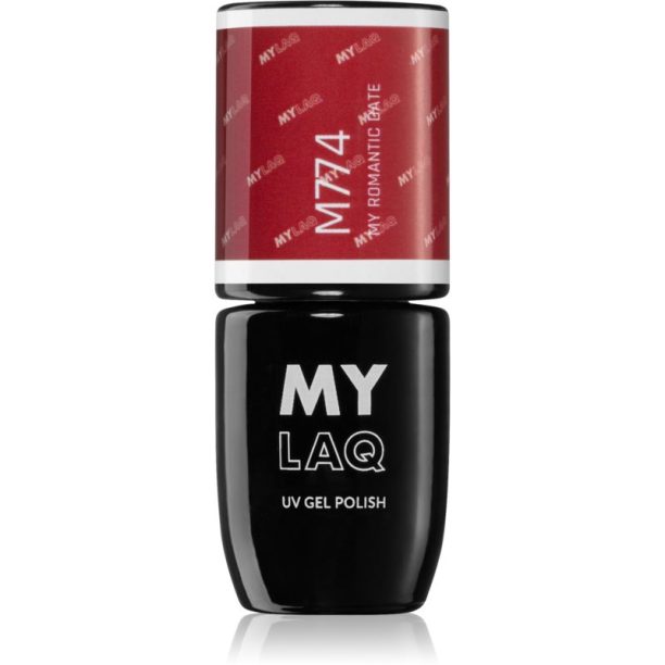 MYLAQ UV Gel Polish гел лак за нокти цвят My Romantic Date 5 мл. на ниска цена