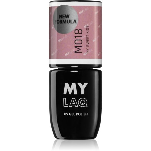 MYLAQ UV Gel Polish гел лак за нокти цвят My Sweet Kiss 5 мл. на ниска цена