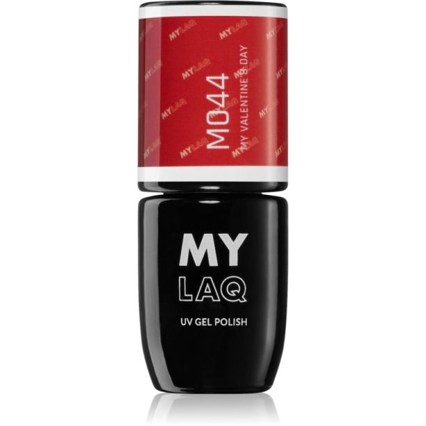 MYLAQ UV Gel Polish гел лак за нокти цвят My Valentine’s Day 5 мл. на ниска цена