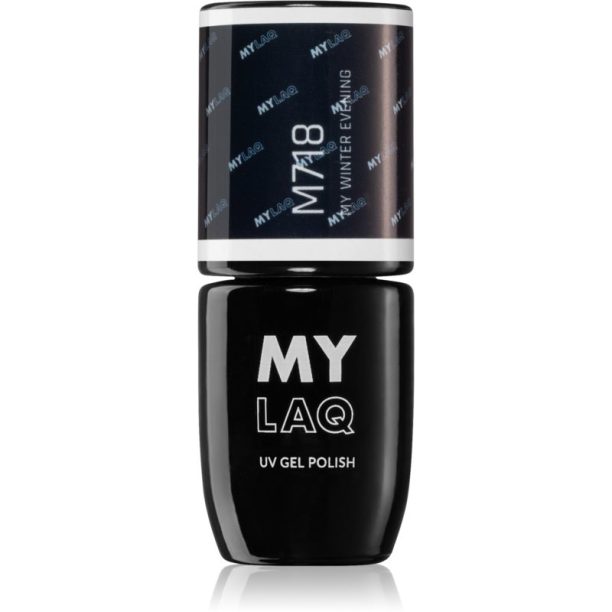 MYLAQ UV Gel Polish гел лак за нокти цвят My Winter Evening 5 мл. на ниска цена