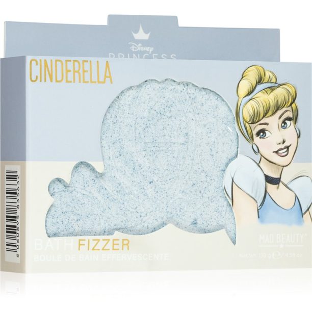 Mad Beauty Disney Princess Cinderella бомбичка за вана 130 гр.