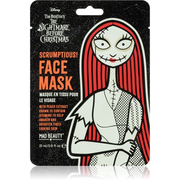 Mad Beauty Nightmare Before Christmas Sally озаряваща платнена маска 25 мл.