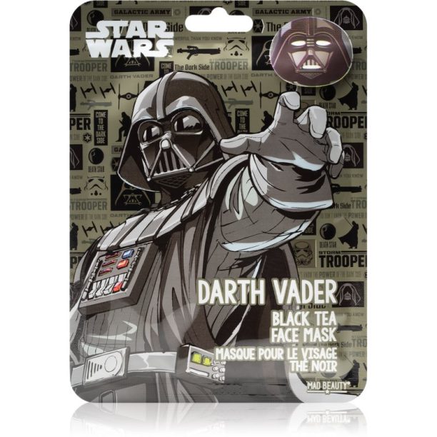 Mad Beauty Star Wars Darth Vader платнена маска с екстракт от чаено дърво 25 мл.