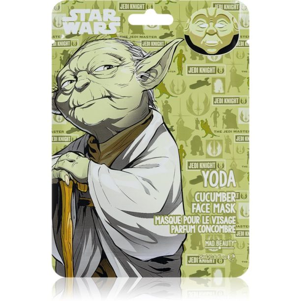 Mad Beauty Star Wars Yoda успокояваща платнена маска 25 мл.