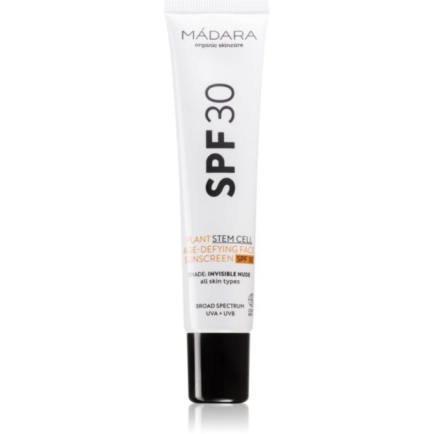 Mádara SPF30 Age-Defying защитна тонирана течност за лице 40 мл.