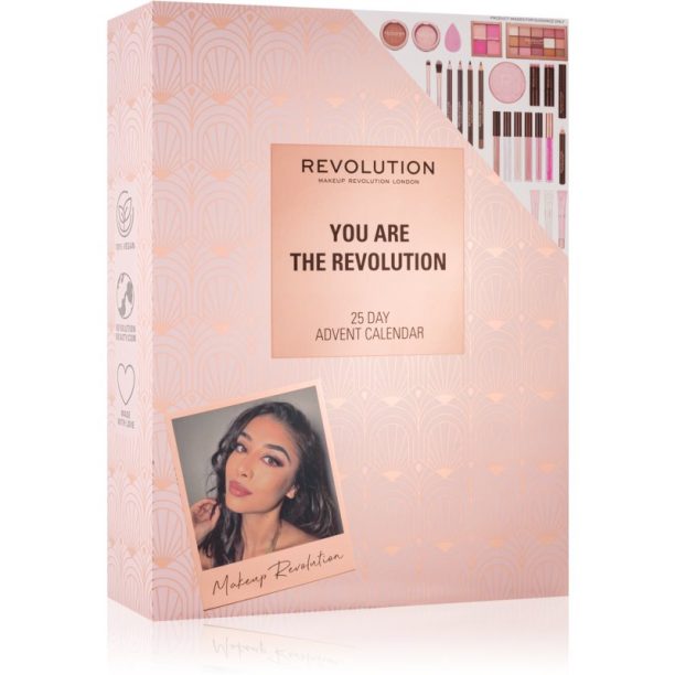 Advent Calendar You Are The Revolution Makeup Revolution Advent Calendar You Are The Revolution коледен календар