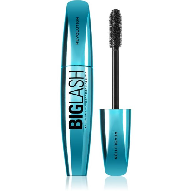 Makeup Revolution Big Lash Volume водоустойчива спирала за обем цвят Black 8 мл.