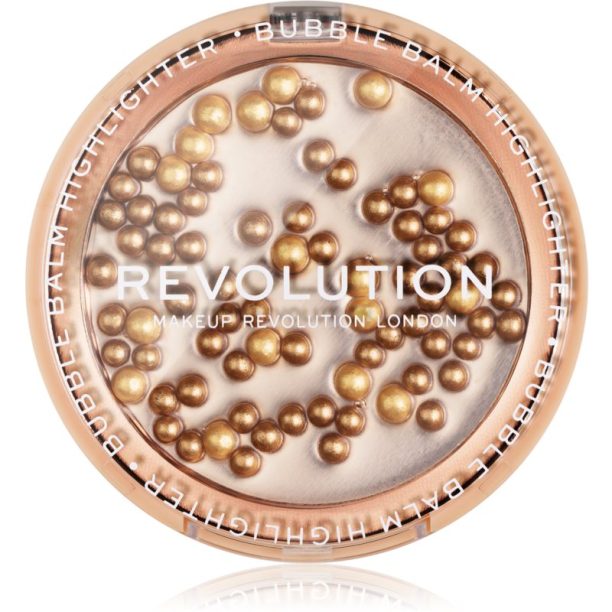 Makeup Revolution Bubble Balm гелов озарител цвят Bronze 4