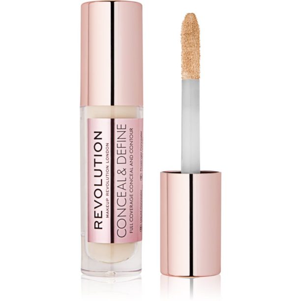 Makeup Revolution Conceal & Define течен коректор цвят C1 4 гр. на ниска цена