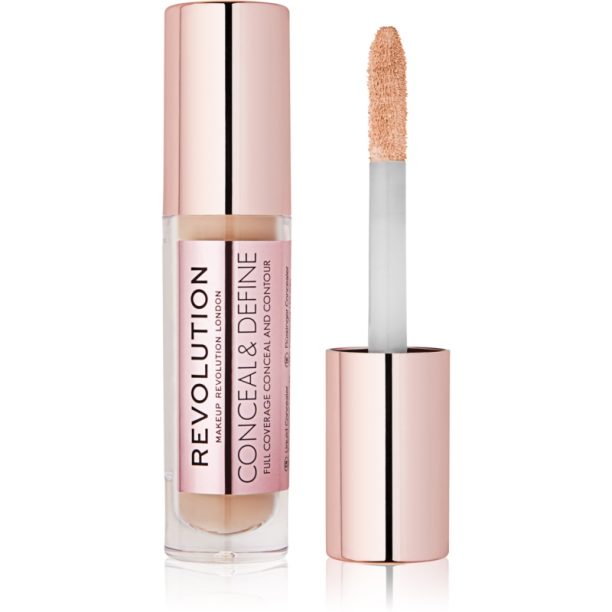 Makeup Revolution Conceal & Define течен коректор цвят C8 4 гр. на ниска цена