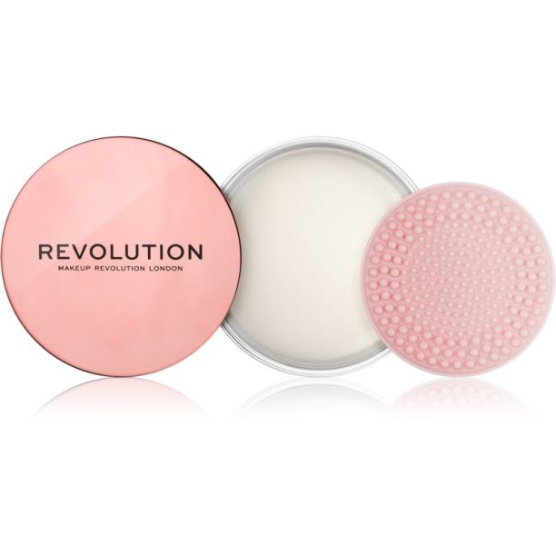 Makeup Revolution Create продукт за почистване на четки с четка 60 гр.