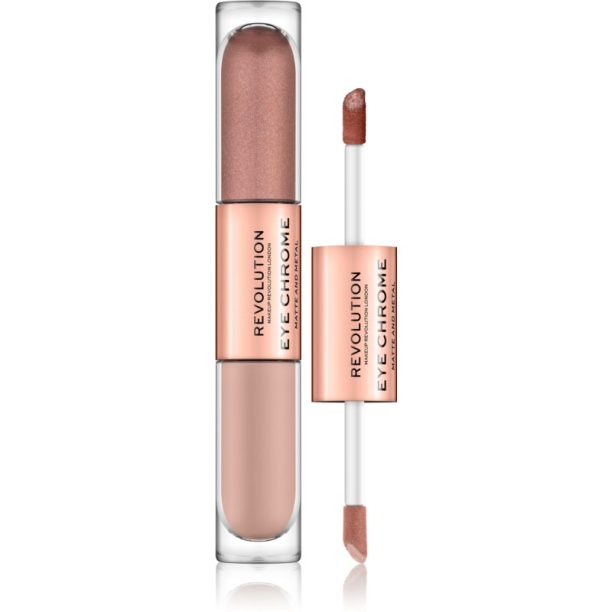 Makeup Revolution Eye Chrome течни очни сенки цвят Life 2 x 2.2 мл.