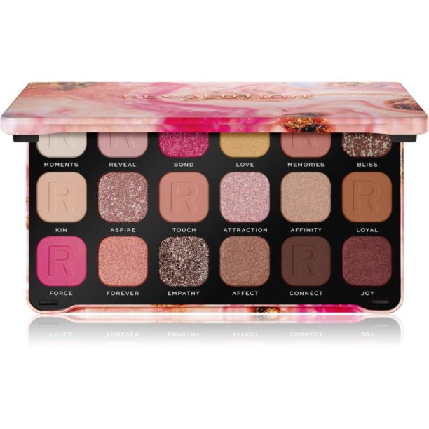 Makeup Revolution Forever Flawless палитра от сенки за очи цвят Affinity 18 x 1.1 гр. на ниска цена