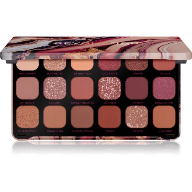 Makeup Revolution Forever Flawless палитра от сенки за очи цвят 18 x 1.1 гр.