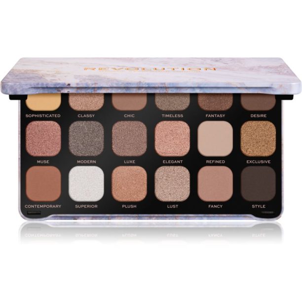 Makeup Revolution Forever Flawless палитра от сенки за очи цвят Timeless Fantasy 18 x 1.1 гр. на ниска цена