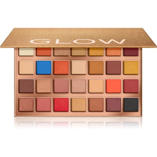 Makeup Revolution Glow Heatwave палитра сенки за очи 33.6 гр.