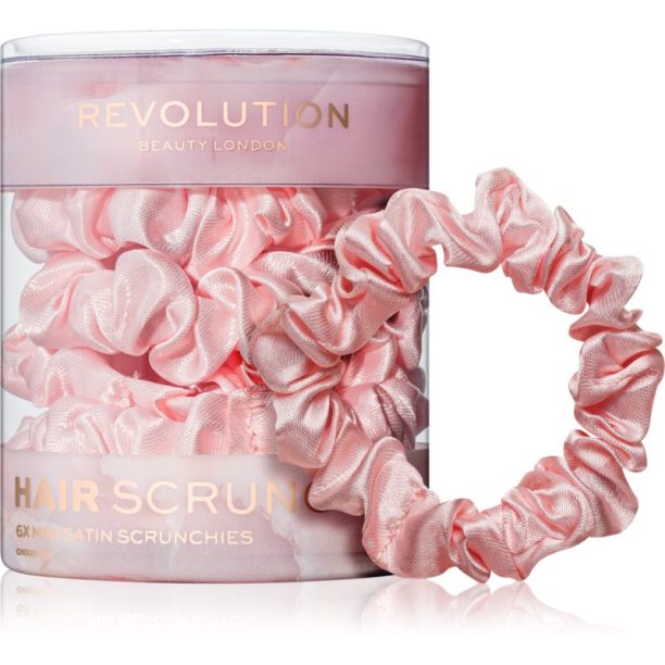 Makeup Revolution Mini Scrunchies ластици за коса 6 бр.