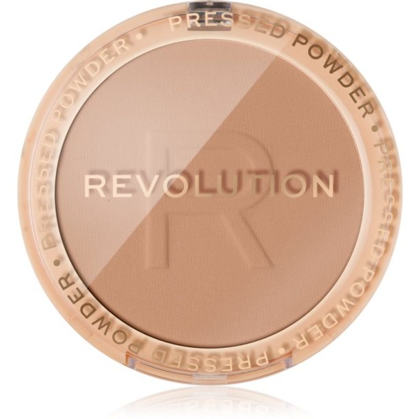 Makeup Revolution Reloaded нежна компактна пудра цвят Beige 6 гр.