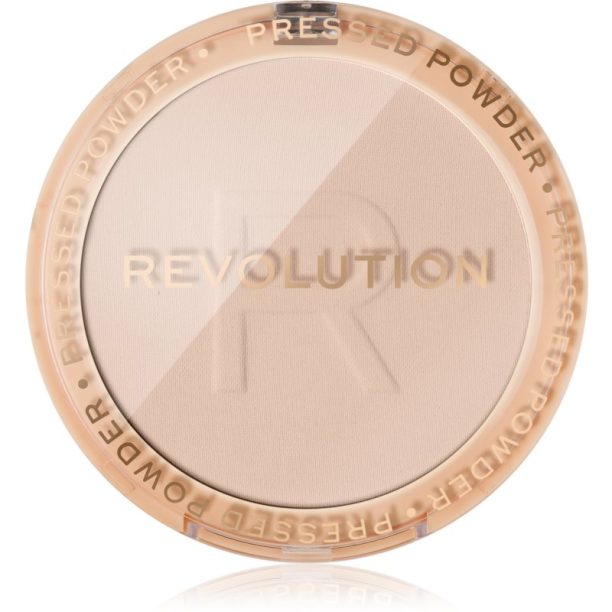 Makeup Revolution Reloaded нежна компактна пудра цвят Translucent 6 гр.