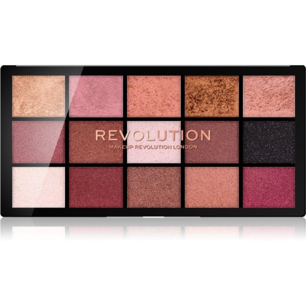 Makeup Revolution Reloaded палитра от сенки за очи цвят Affection 15x1