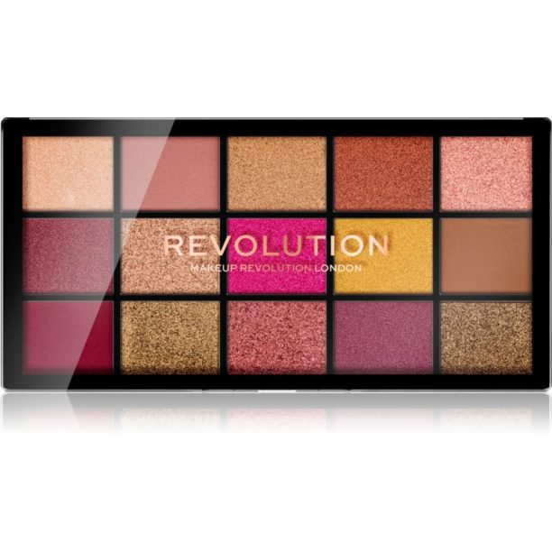 Makeup Revolution Reloaded палитра от сенки за очи цвят Prestige 15x1