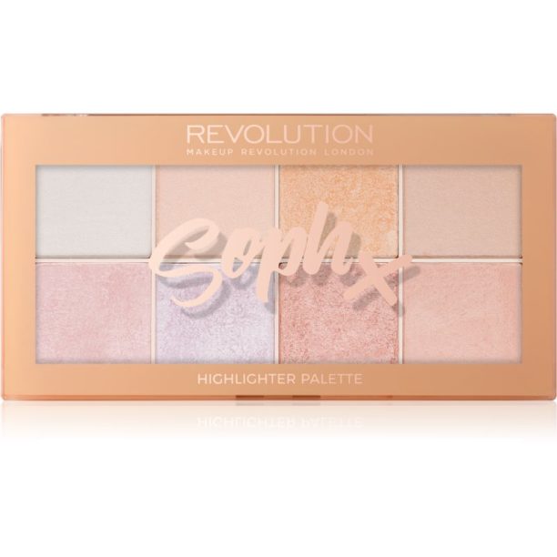 Makeup Revolution Soph X палитра с озарители 16 гр.