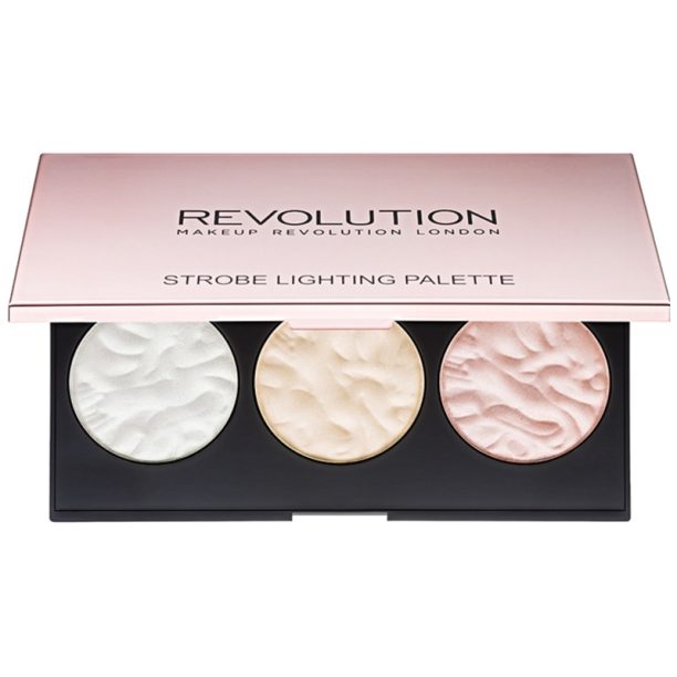 Makeup Revolution Strobe Lighting палитра с озарители 11.5 гр.