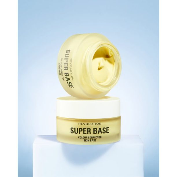 Makeup Revolution Super Base основа с нежен нюанс цвят Yellow 25 мл. купи на топ цена