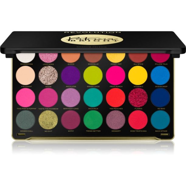 Makeup Revolution X Patricia Bright палитра от сенки за очи цвят Rich In Colour 33.6 гр. на ниска цена