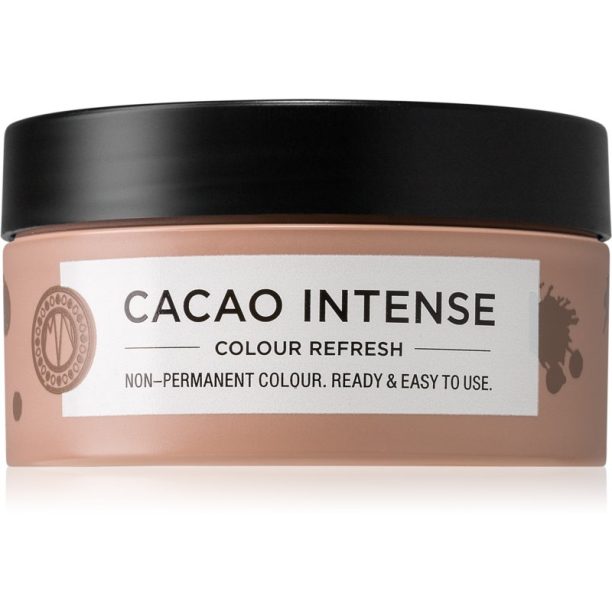 Maria Nila Colour Refresh Cacao Intense нежна подхранваща маска без перманентни цветови пигменти издържа 4 – 10 измивания 4.10 100 мл. на ниска цена