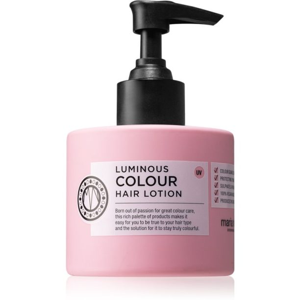 Maria Nila Luminous Colour Hair Lotion крем за защита н цвета при топлинно оформяне на брадата 200 мл.