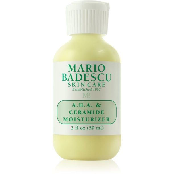 A.H.A. & Ceramide Moisturizer Mario Badescu A.H.A. & Ceramide Moisturizer хидратиращ крем  за озаряване на лицето 59 мл.