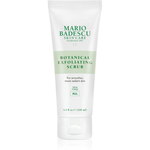 Botanical Exfoliating Scrub Mario Badescu Botanical Exfoliating Scrub изглаждащ пилинг за лице 100 мл.