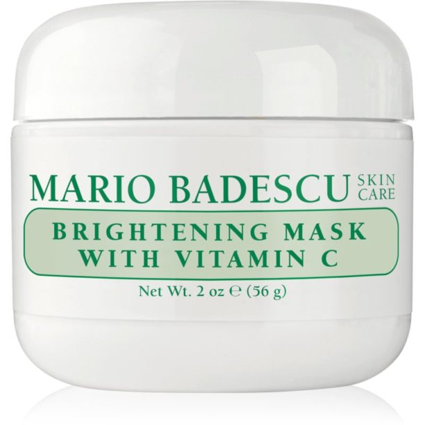 Mario Badescu Brightening Mask with Vitamin C озаряваща маска за безжизнена кожа с неуеднаквен тен 56 гр. на ниска цена