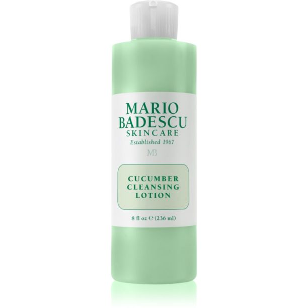 Mario Badescu Cucumber Cleansing Lotion успокояващ почистващ тоник за комбинирана към мазна кожа 236 мл.